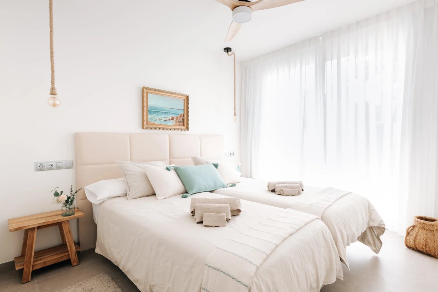 Dormitorio luminoso