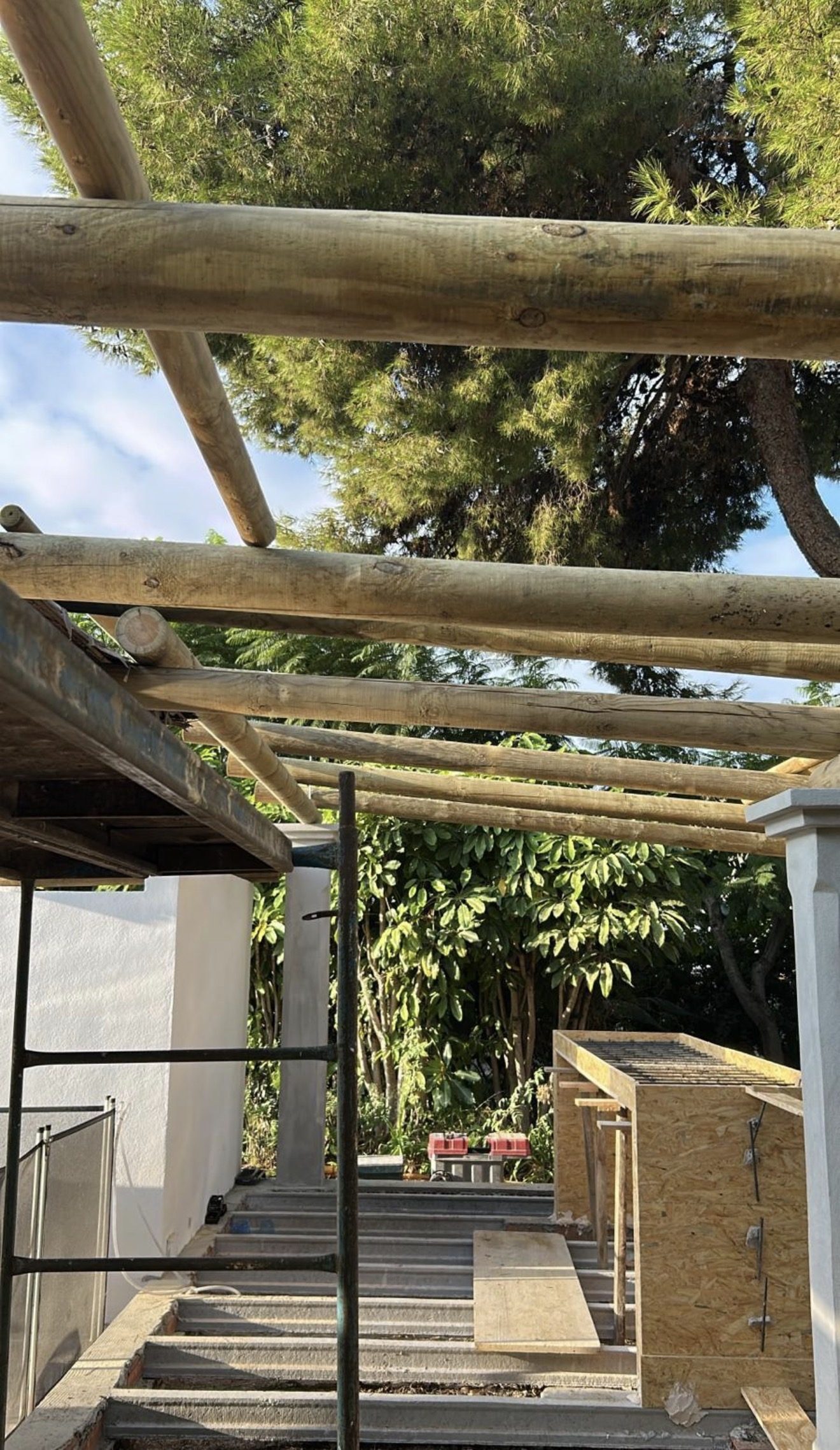 Exteriores y pérgolas en Marbella